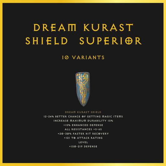 Dream Kurast Shield & Superior