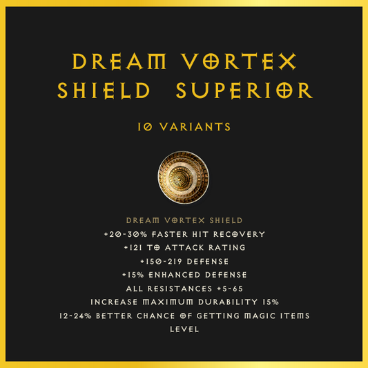 Dream Vortex Shield & Superior