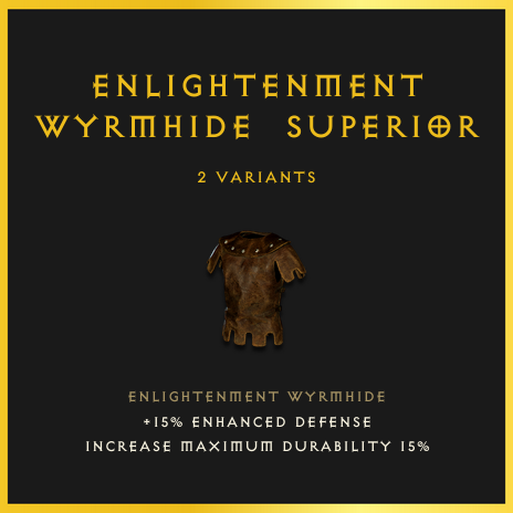 Enlightenment Wyrmhide & Superior