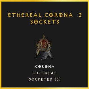 Ethereal Corona & 3 Sockets