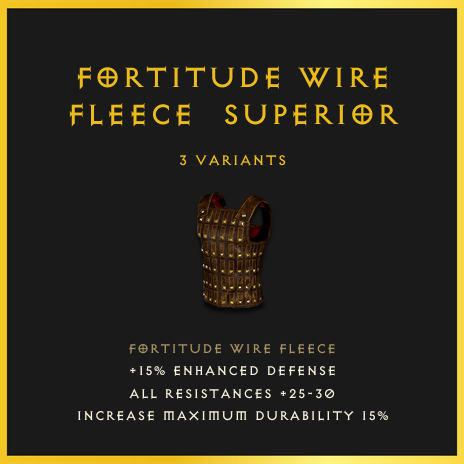 Fortitude Wire Fleece & Superior