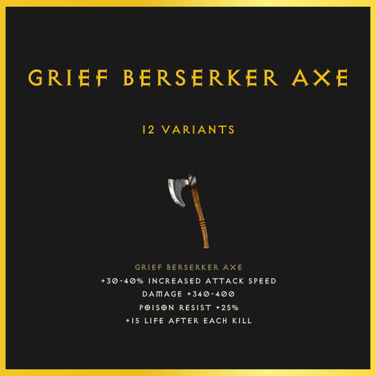 Grief Berserker Axe