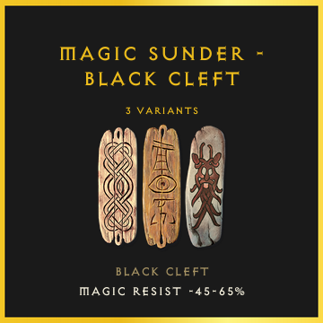 Magic Sunder - Black Cleft