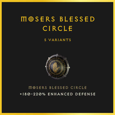 Mosers Blessed Circle