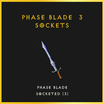 Phase Blade & 3 Sockets