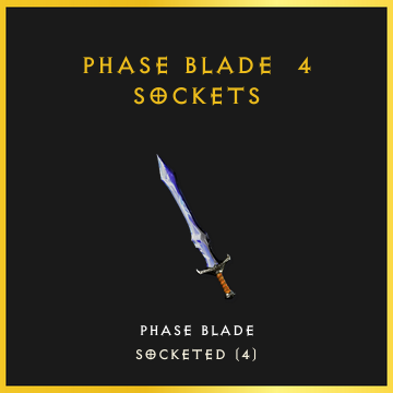 Phase Blade & 4 Sockets