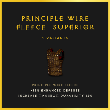 Principle Wire Fleece & Superior
