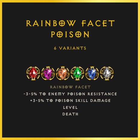 Rainbow Facet Poison