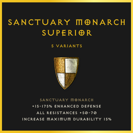 Sanctuary Monarch & Superior
