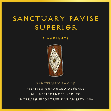 Sanctuary Pavise & Superior