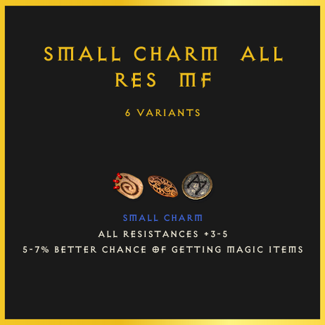 Small Charm & All Res & Mf
