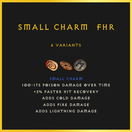 Small Charm & Fhr