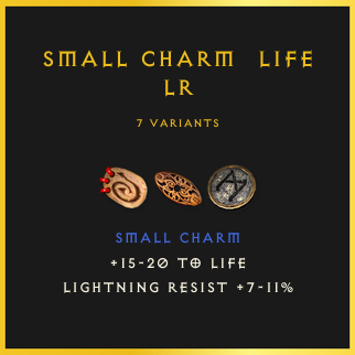Small Charm & Life & Lr