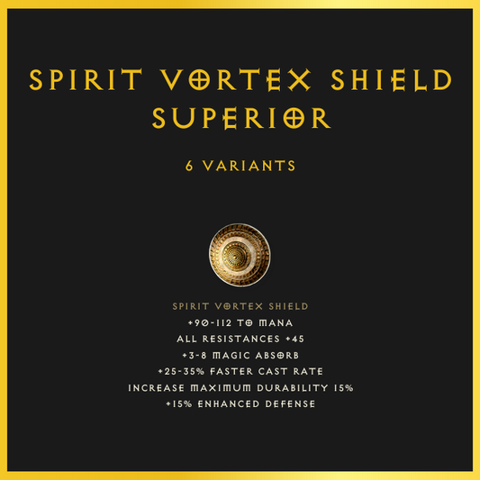 Spirit Vortex Shield & Superior