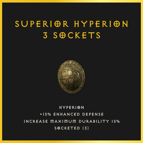Superior Hyperion & 3 Sockets