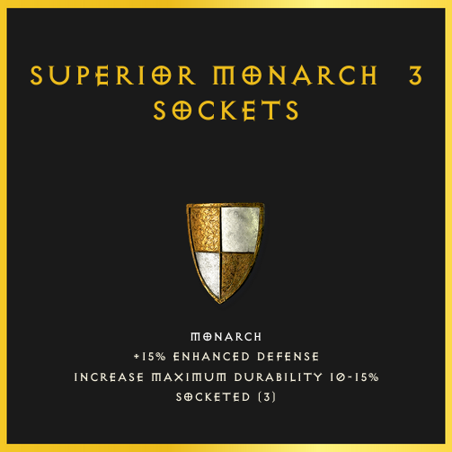 Superior Monarch & 3 Sockets