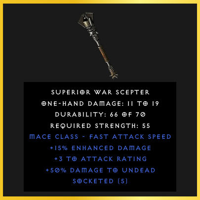 Superior War Scepter [SCNL][OTD][3631147]