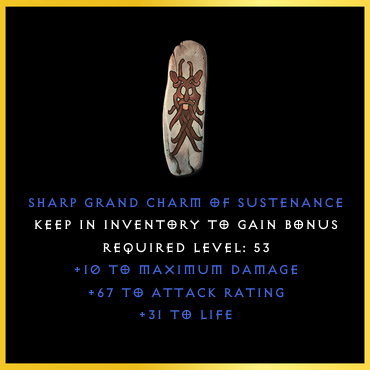 Sharp Grand Charm Of Sustenance [SCL][OTD][4005259]