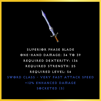 Superior Phase Blade [SCL][OTD][4007447]