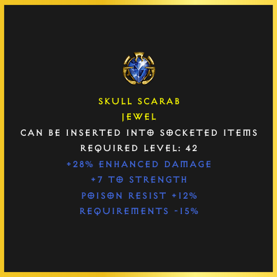 Skull Scarab [SCNL][MLD][6644785]