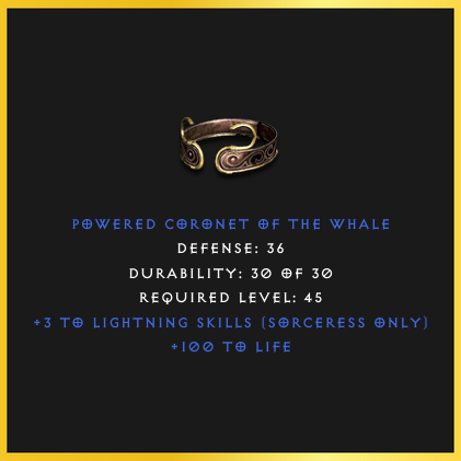 Powered Coronet Of The Whale [SCNL][OTD][MLD][6644787]