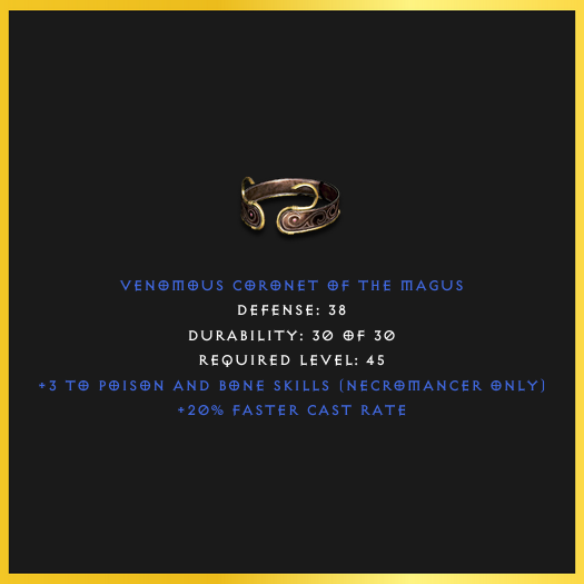 Venomous Coronet Of The Magus [SCNL][OTD][MLD][6644798]