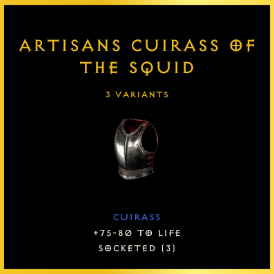 Artisans Cuirass Of The Squid