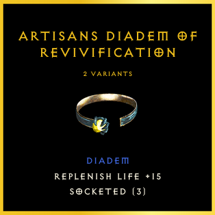 Artisans Diadem Of Revivification