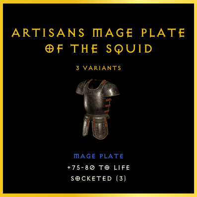 Artisans Mage Plate Of The Squid