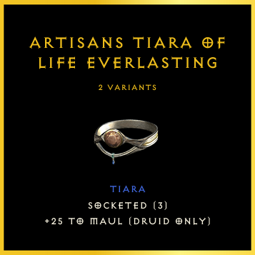 Artisans Tiara Of Life Everlasting