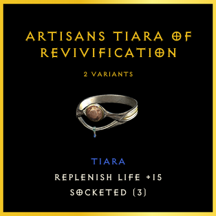 Artisans Tiara Of Revivification