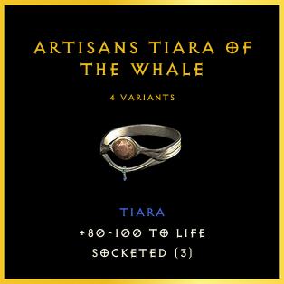 Artisans Tiara Of The Whale