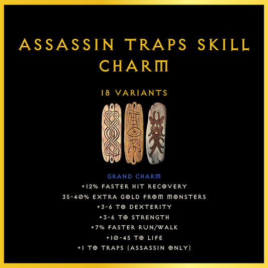 Assassin Traps Skill Charm