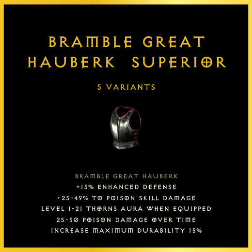 Bramble Great Hauberk & Superior