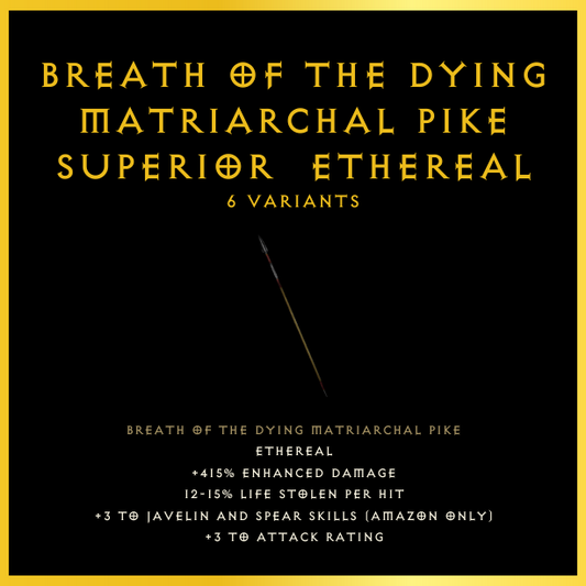 Breath Of The Dying Matriarchal Pike & Superior & Ethereal