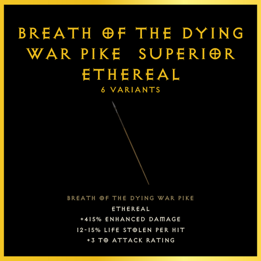 Breath Of The Dying War Pike & Superior & Ethereal