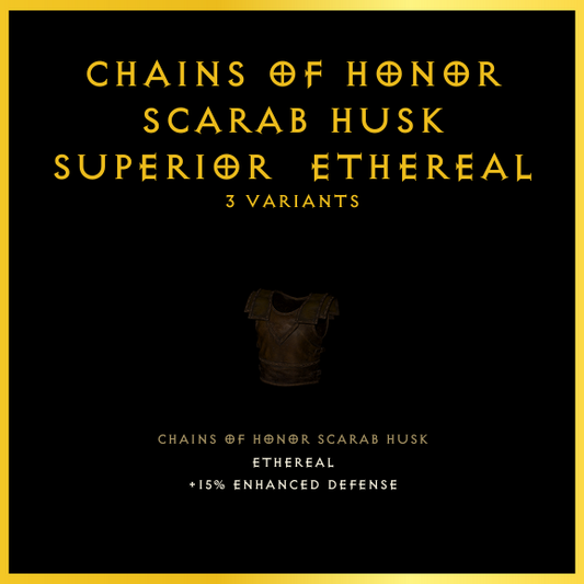 Chains Of Honor Scarab Husk & Superior & Ethereal