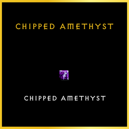 Chipped Amethyst