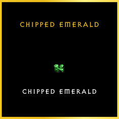 Chipped Emerald