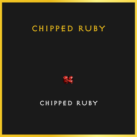 Chipped Ruby