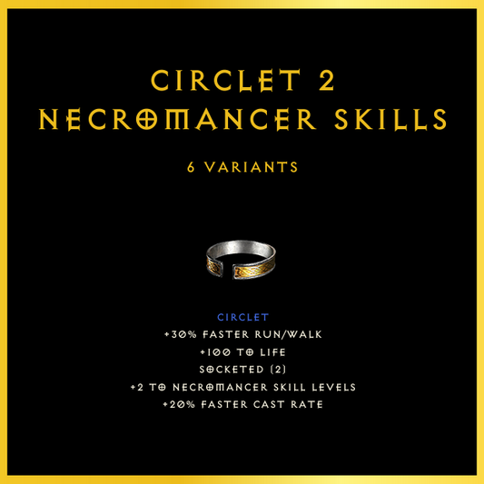 Circlet +2 Necromancer Skills