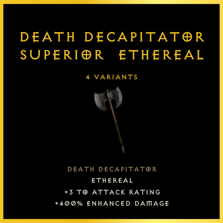 Death Decapitator & Superior & Ethereal