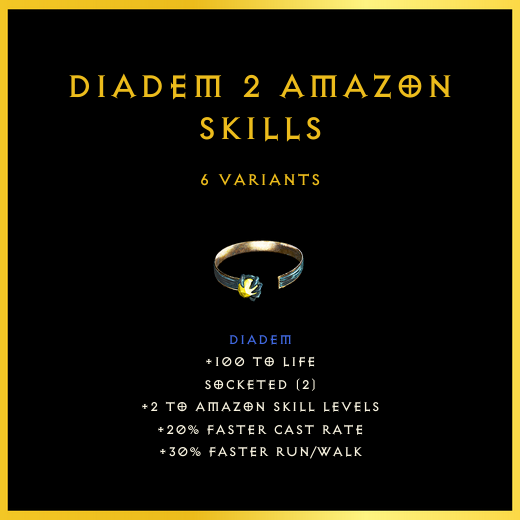 Diadem +2 Amazon Skills