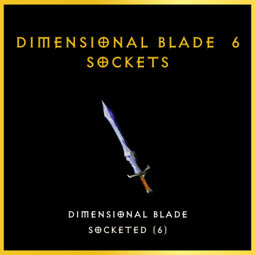 Dimensional Blade & 6 Sockets
