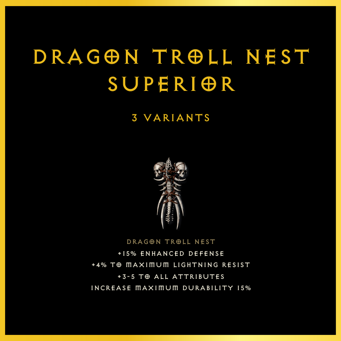 Dragon Troll Nest & Superior