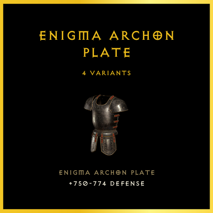 Enigma Archon Plate