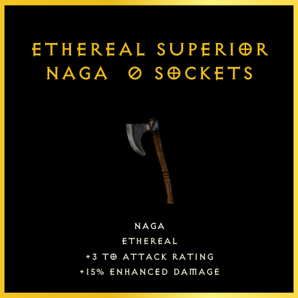 Ethereal Superior Naga & 0 Sockets
