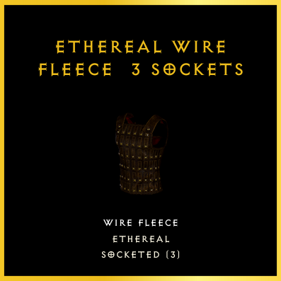 Ethereal Wire Fleece & 3 Sockets