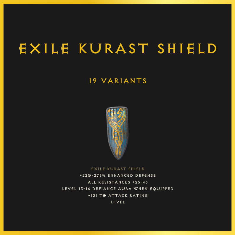 Exile Kurast Shield