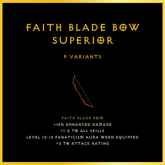 Faith Blade Bow & Superior